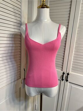 Grey Lab Everyday Strappy Knit Top size small